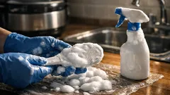 しゃもじにご飯がくっつく悩みは泡ハイターで解決できる？復活させる5ステップ